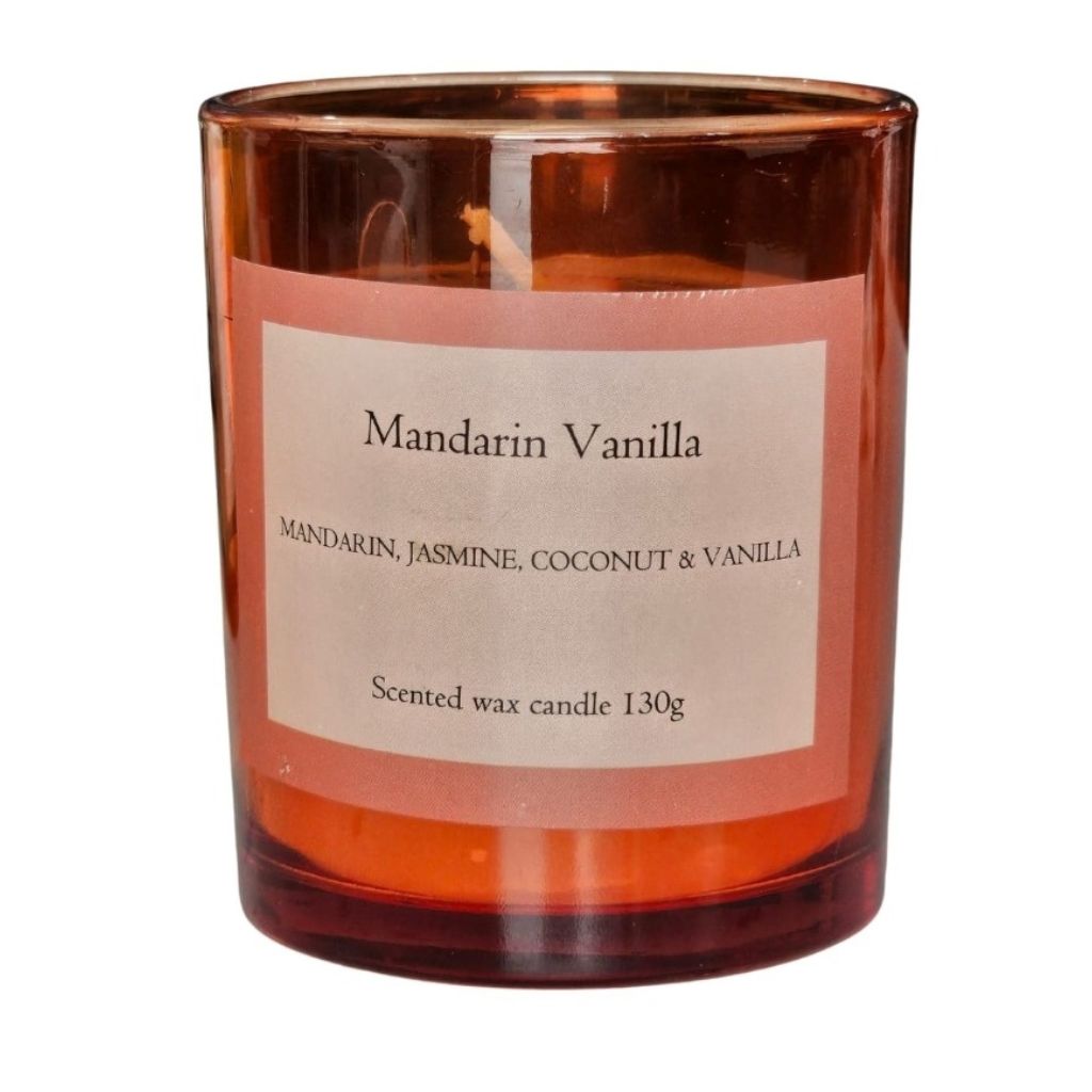Scented Candles in Glass Jar 130g