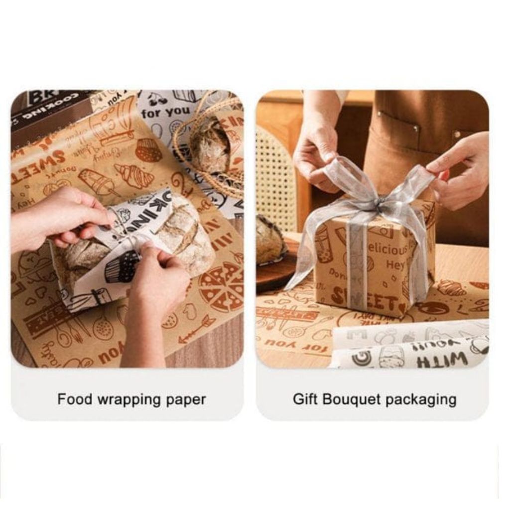 Printed Parchment Paper 30cmx8m
