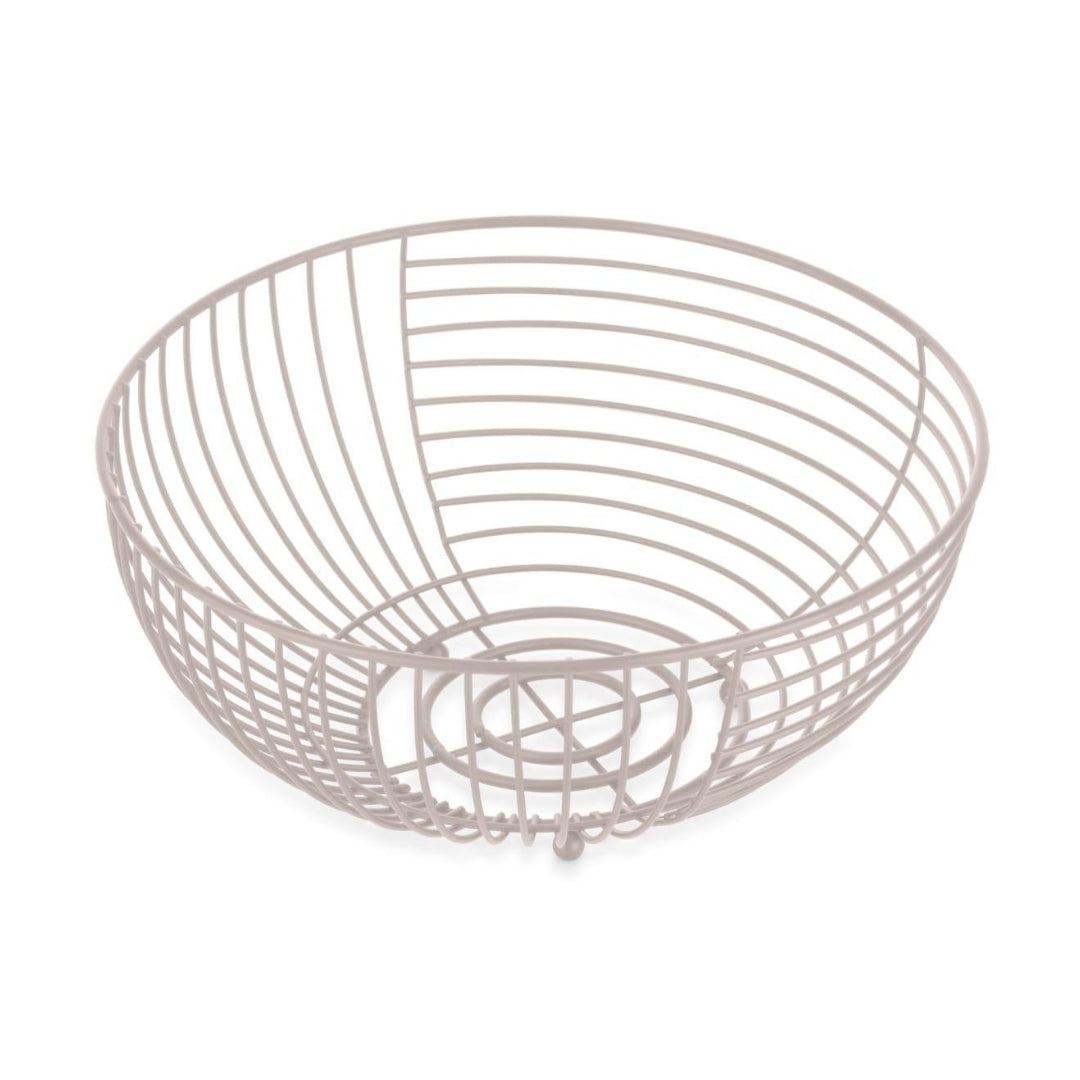 Metal Round Fruit Basket 28x22cm