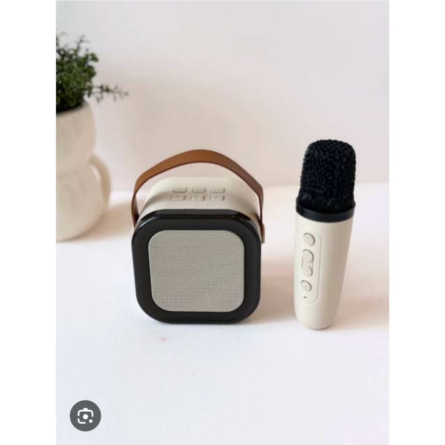 Mini Wireless 2pc Microphone And Speaker Set