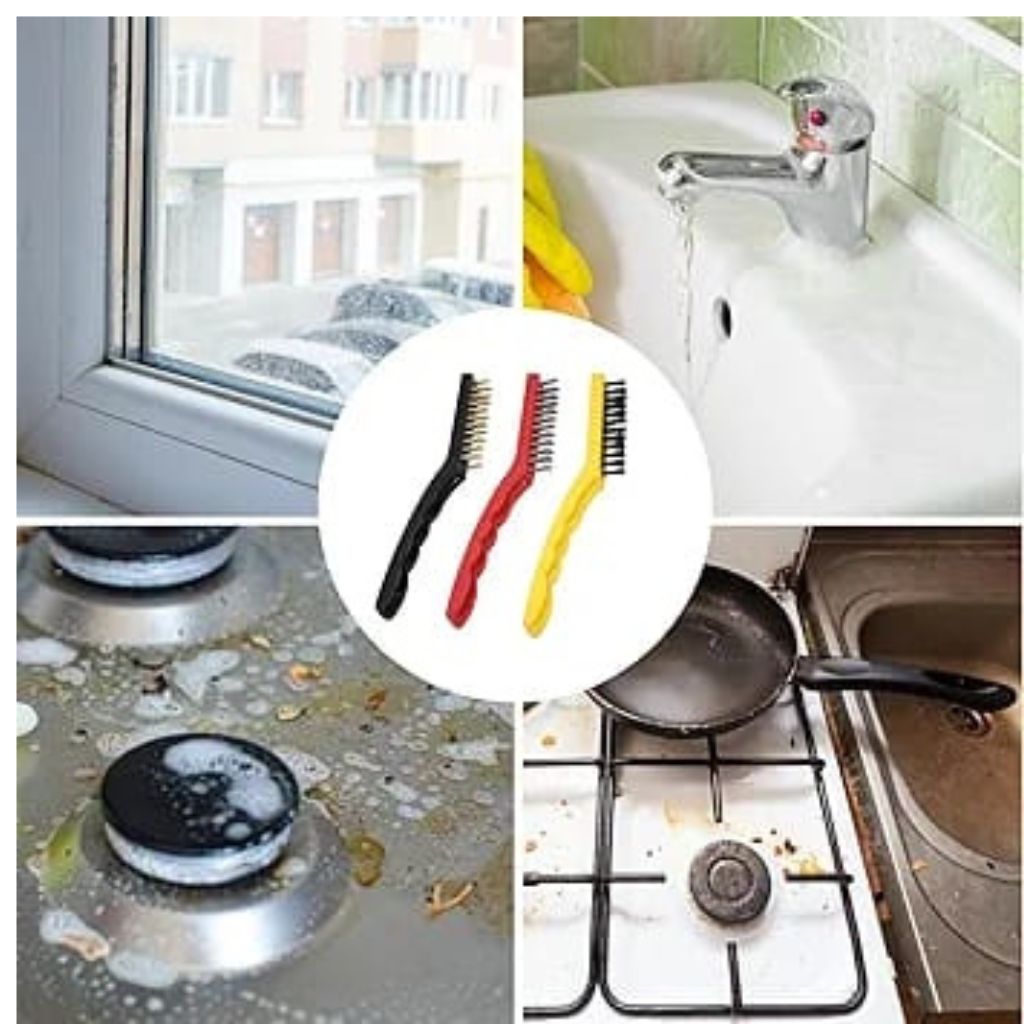 3pc Wire Brush Set