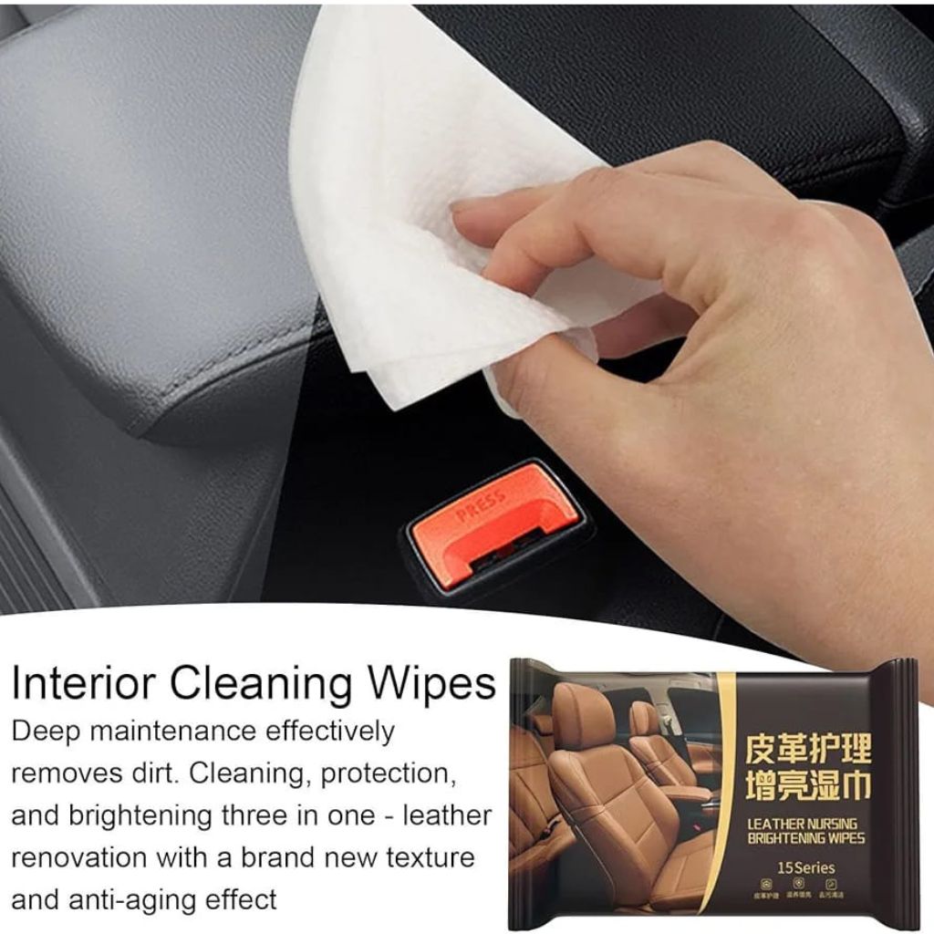 Car Leather Wipes