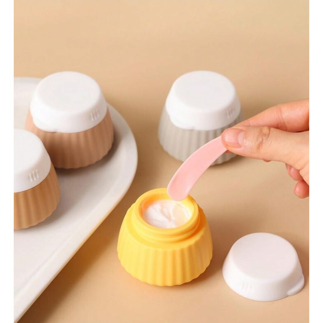 4pc Silicone Travel Jars 40ml