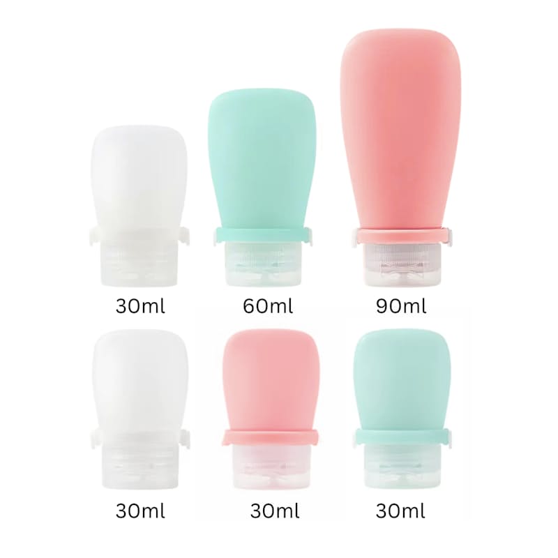 3pc Silicone Travel Set