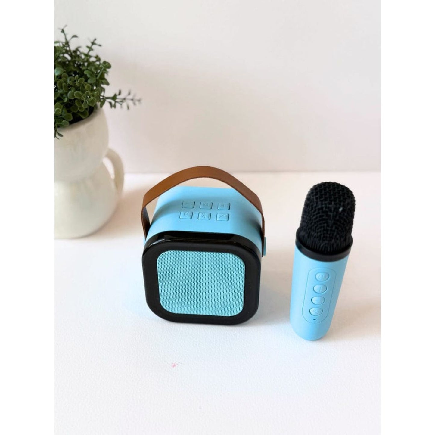 Mini Wireless 2pc Microphone And Speaker Set
