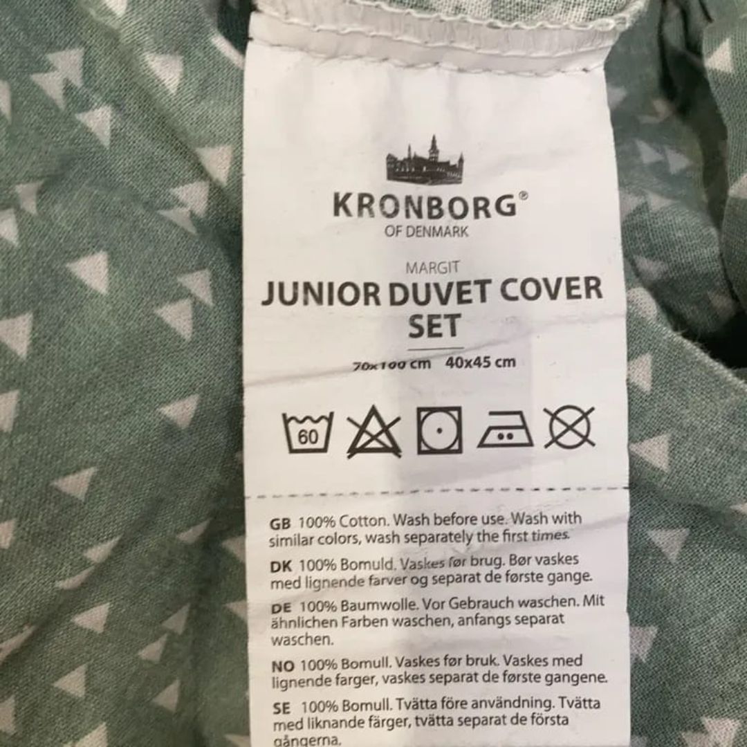 Kronborg Cotton Junior Duvet Cover Set