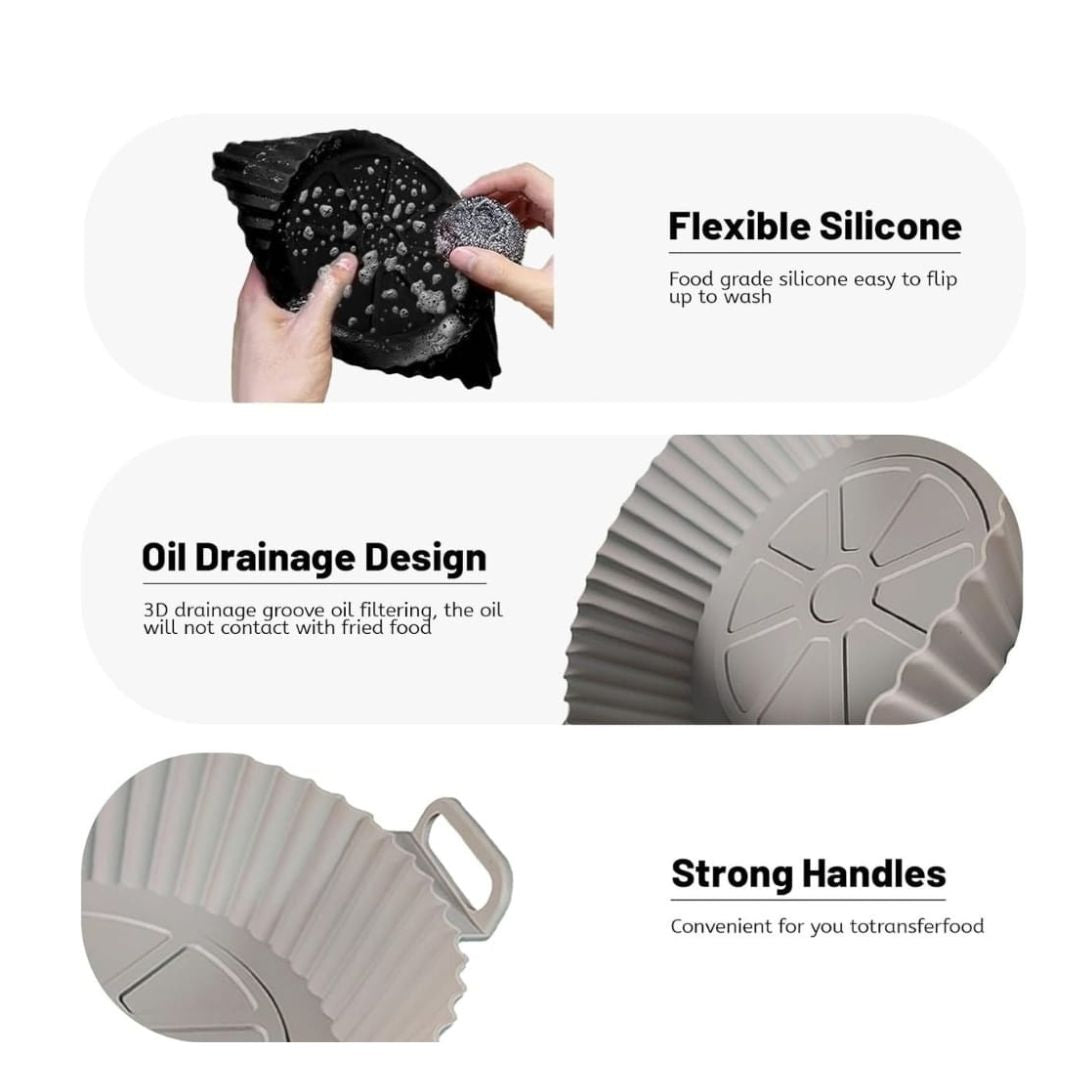 6pc Silicone Airfryer Liner