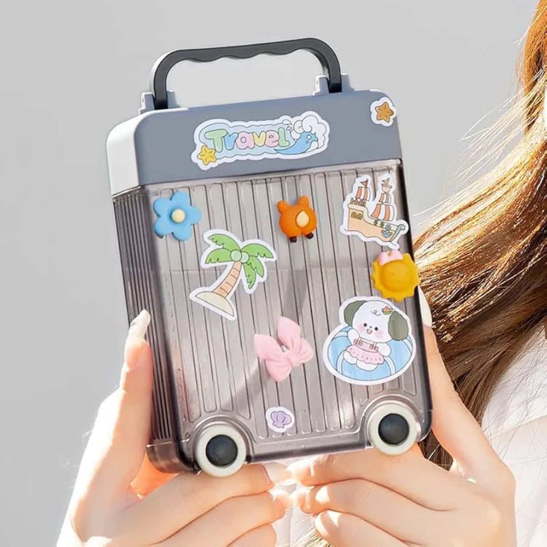 Suitcase Water Bottle 450ml