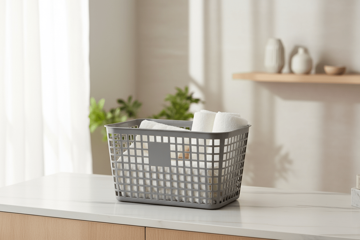 Small Plastic Basket 21x11x12cm