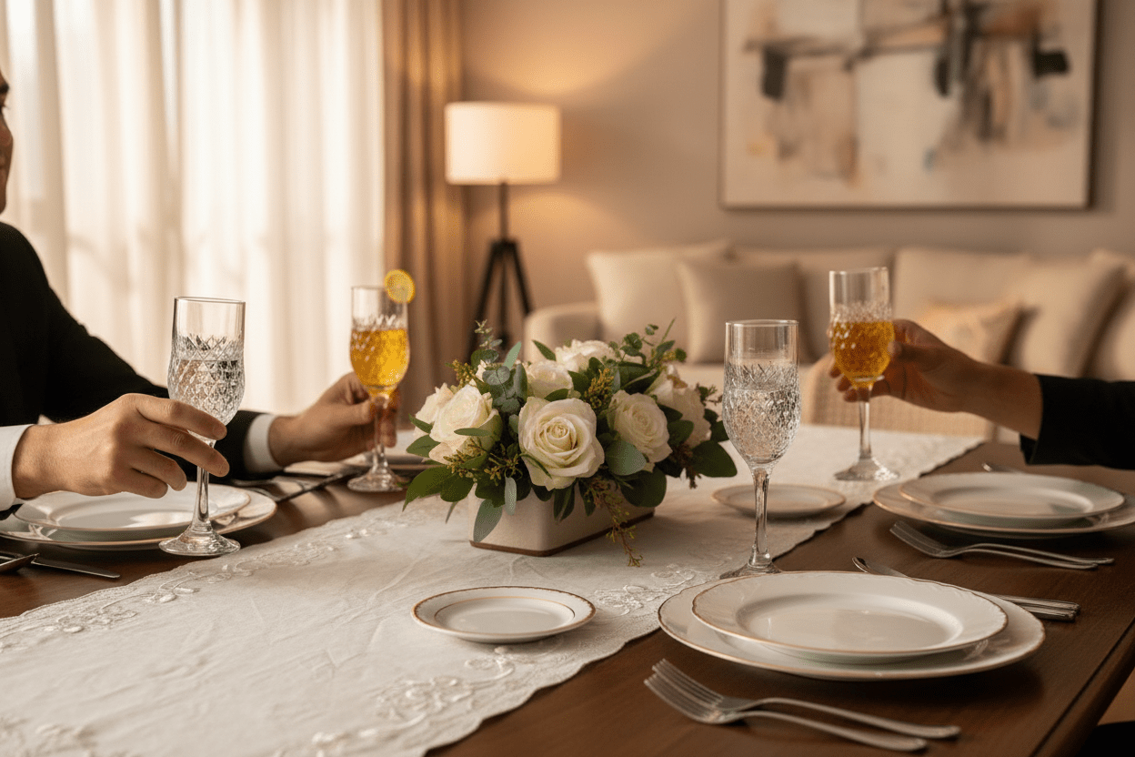 Turin 6pc Flute Glasses