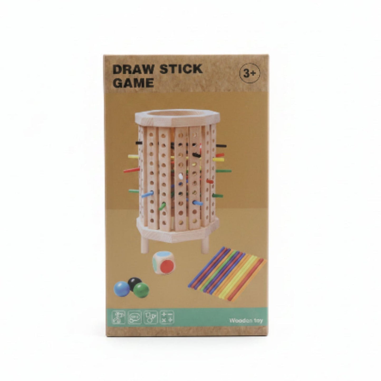 Wooden Draw Stick Game