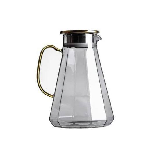 Borosilicate Stove Teapot- Diamond Grey