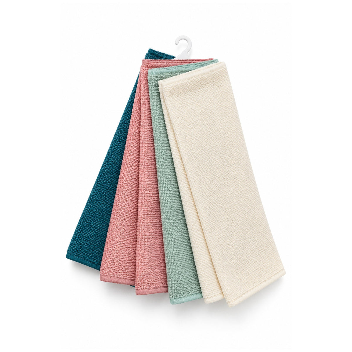 10-Piece Takmehome Microfibre All-Purpose Cleaning Cloth Set - Reusable Cleaning Cloths 30×30cm