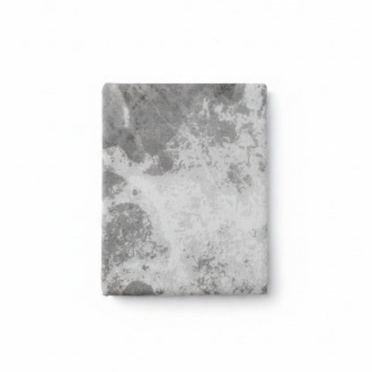 100% Cotton King Duvet Cover Set - Grey Marble