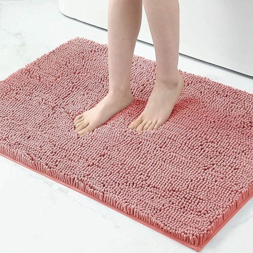 Chenille High Loop Bath Mat