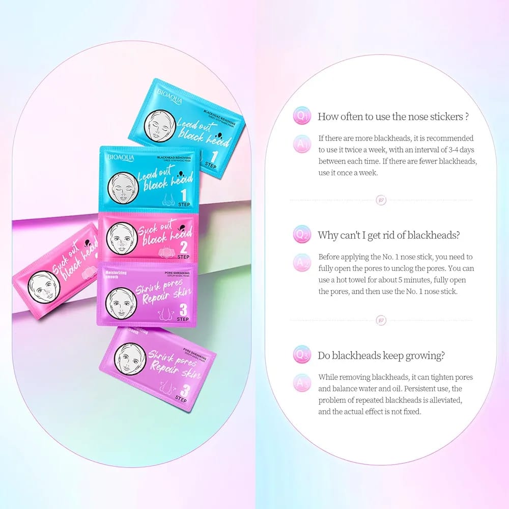 3 Step Blackhead Remover