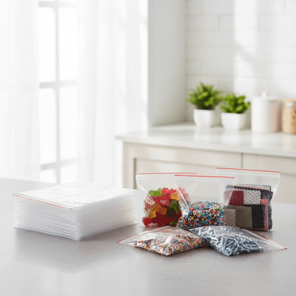 100pc Zip lock Bag - 14x20cm