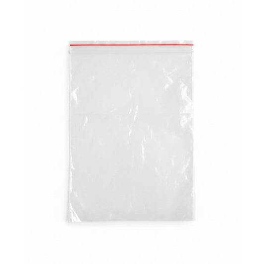 100pc Zip Lock Bag - 20x28cm