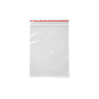 100pc Zip Lock Bag - 9x13cm
