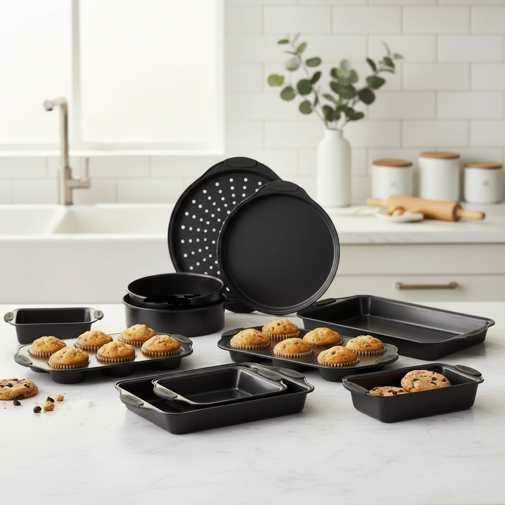 10pc Baking Set - Black