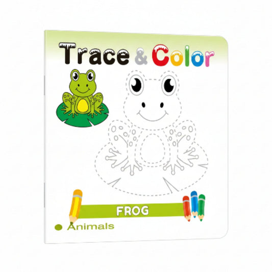 10pc Trace And Colour Books