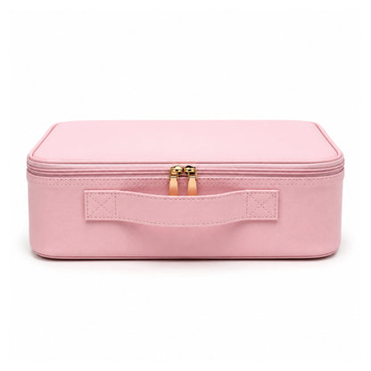 11 Compartment Makeup Bag – Travel Cosmetic Organizer – Large Capacity