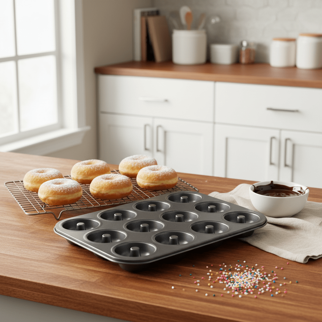 12 Cup Non Stick Donut Pan