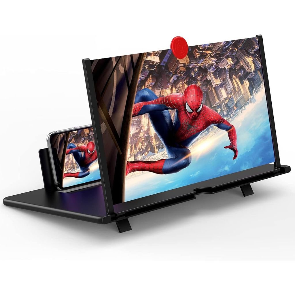 12 Inch Screen Magnifier – Phone Screen Enlarger for Video Viewing – Portable Foldable Design