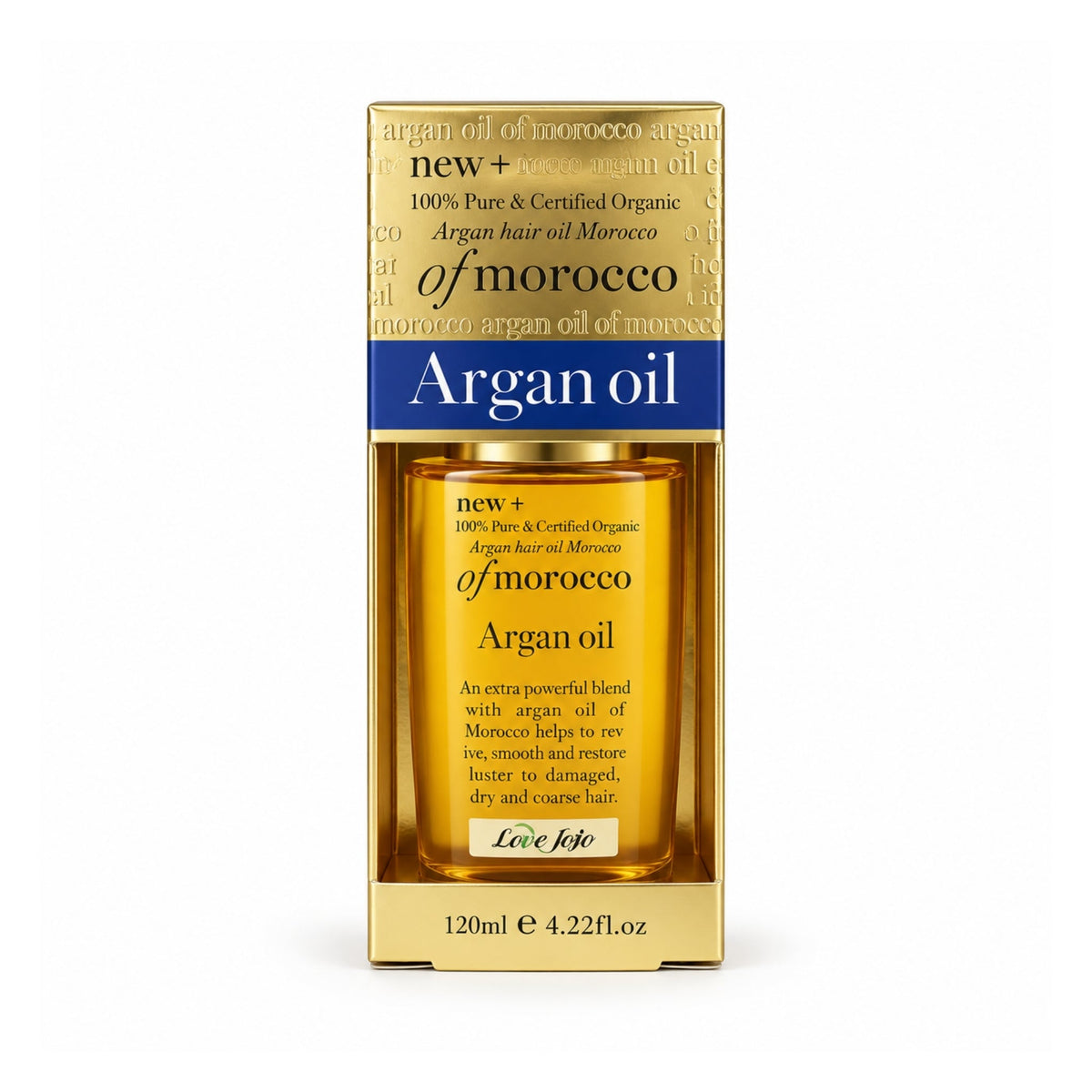 120ml Love JOJO Argan Oil of Morocco – Nourishing Moisturising Oil with Argan Oil Formula