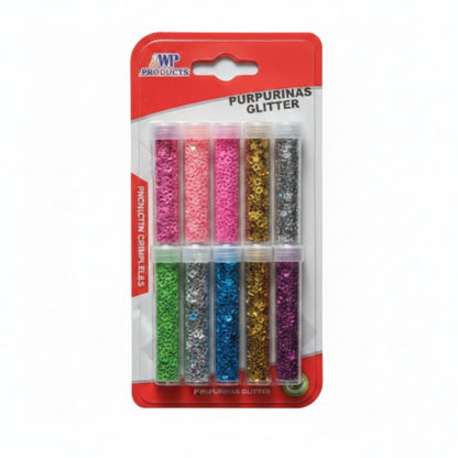 12pc Glitter Bottles
