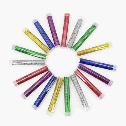 12pc Glitter Bottles