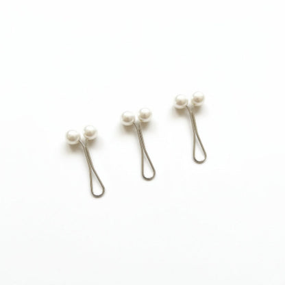 12pc Turkish Pins - White