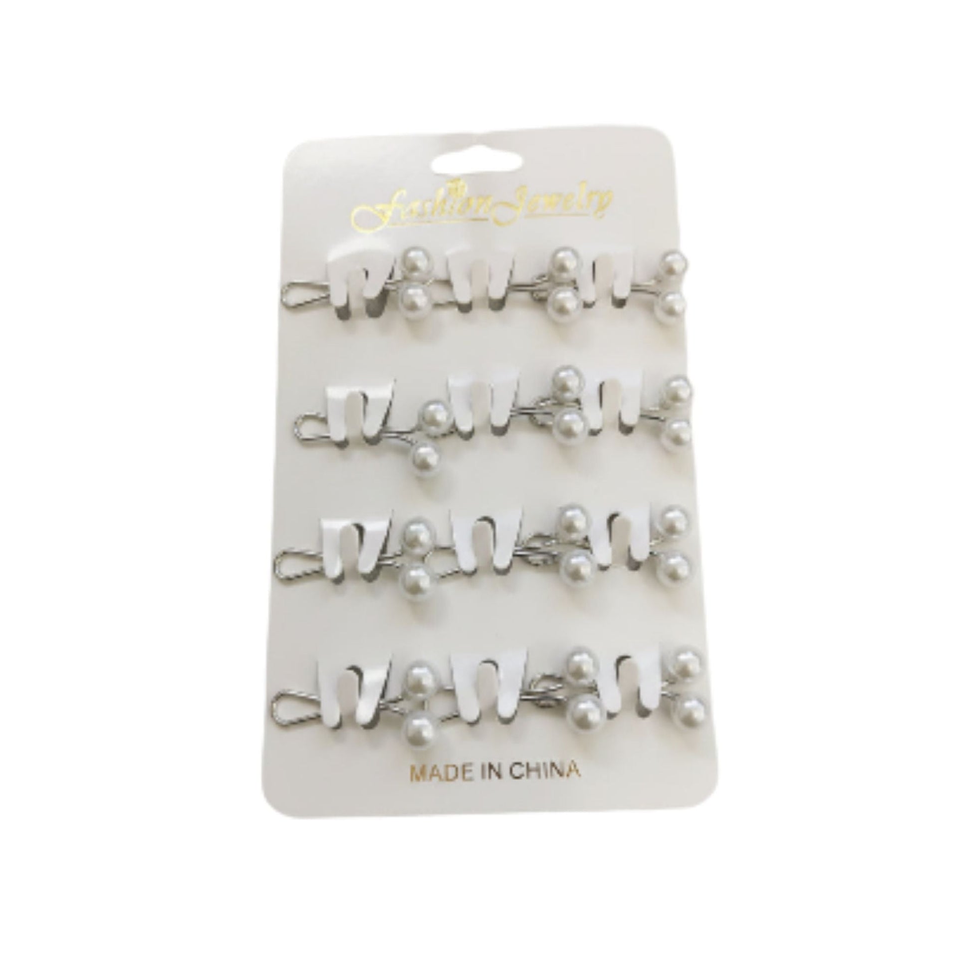 12pc Turkish Pins - White