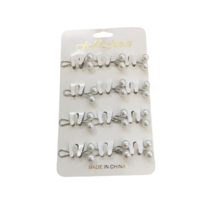 12pc Turkish Pins - White