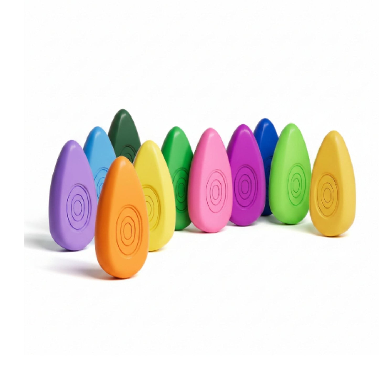 12pc Water Drop Plastic Crayon