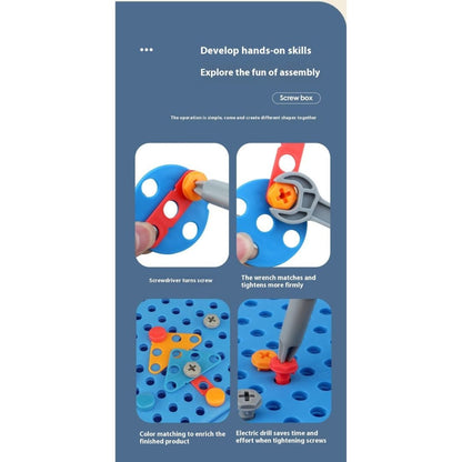 136pc Screwdriver Play Set