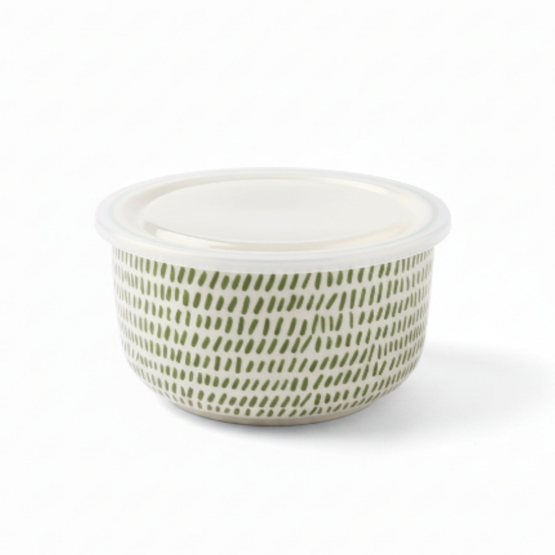 13cm Danny Home Porcelain Bowl with Lid – Airtight Serving & Food Storage Bowl for Kitchen & Dining