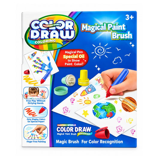 14 Piece Magical Paint Set – Kids Creative Painting & Colouring Activity Set