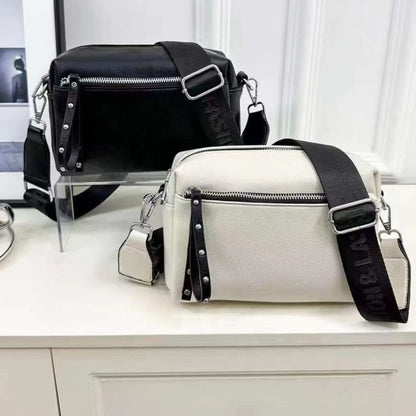3 Zip Soft Pu leather Sling Bag - Code 032