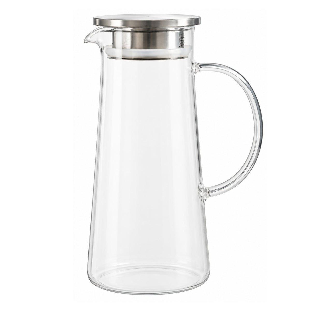 1.47L Danny Home Borosilicate Glass Jug – Hot & Cold Beverage Serving Jug – Clear Glass