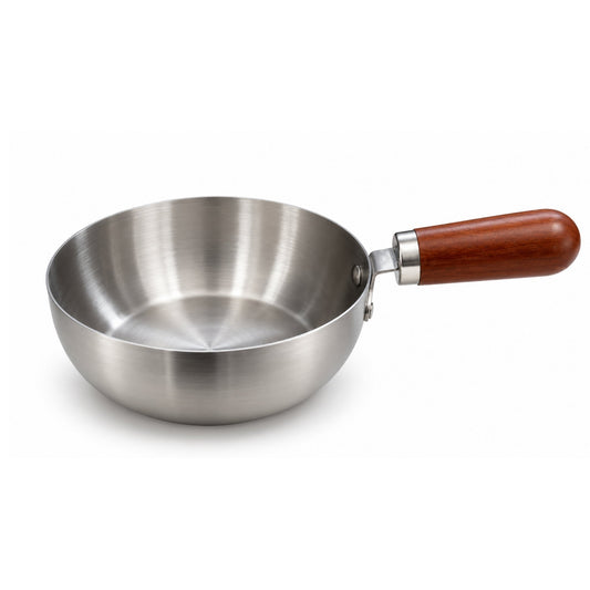 14cm Mini Sauce Pot with Glass Lid – Compact Every Day Kitchen Cooking Pot