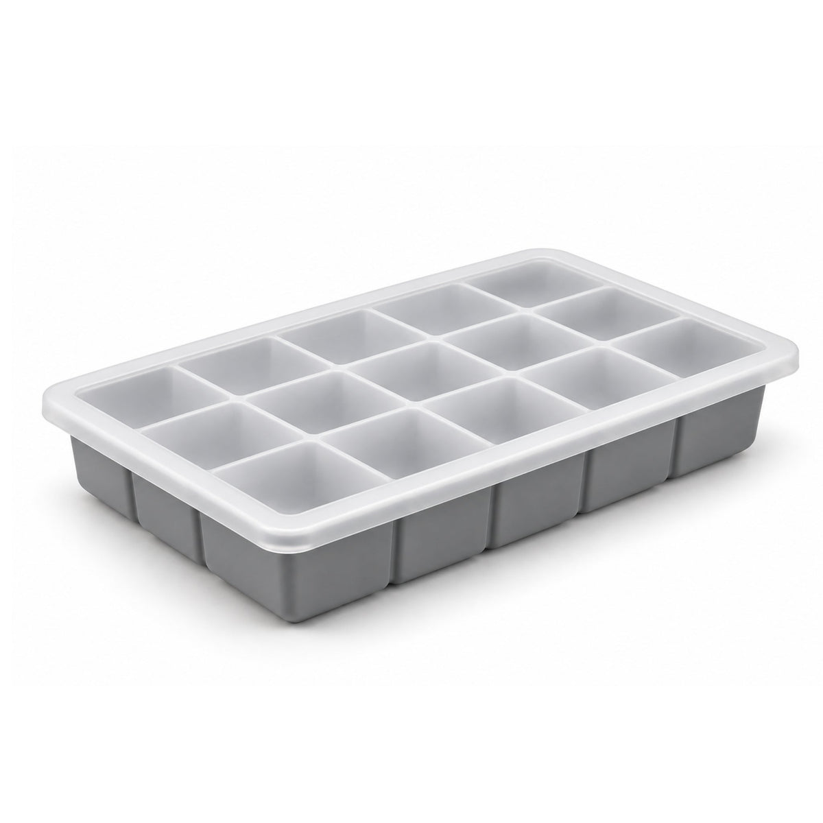 15 Slot Takmehome Silicone Ice Tray – Flexible Easy-Release Design With Lid