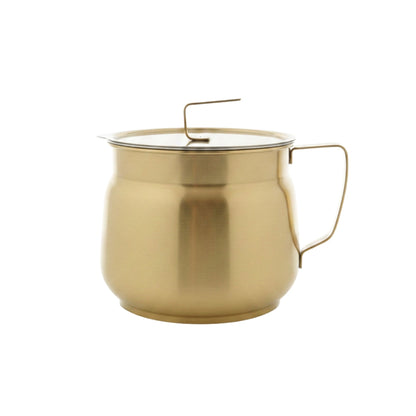 1500ml Gold Stainless Steel Oil Jug – Kitchen Oil Dispenser