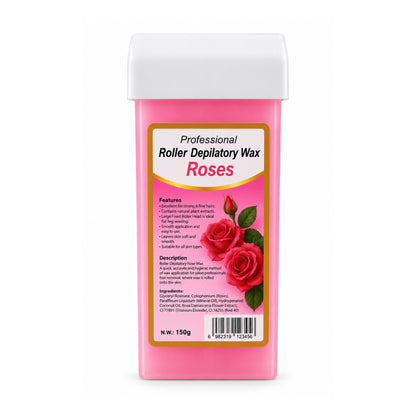 150g Wax Refill – Hair Removal Wax for Waxing Heaters Roses On White Background