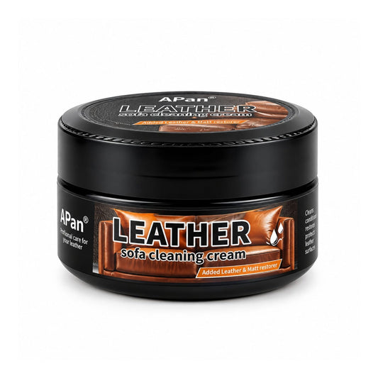 160g Leather Cleaning Cream – Leather Cleaner & Conditioner for Sofas, Bags, Shoes, Furniture & Car Interiors
