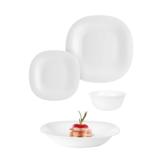 Luminarc Neo Carine White 16-Piece Dinner Set
