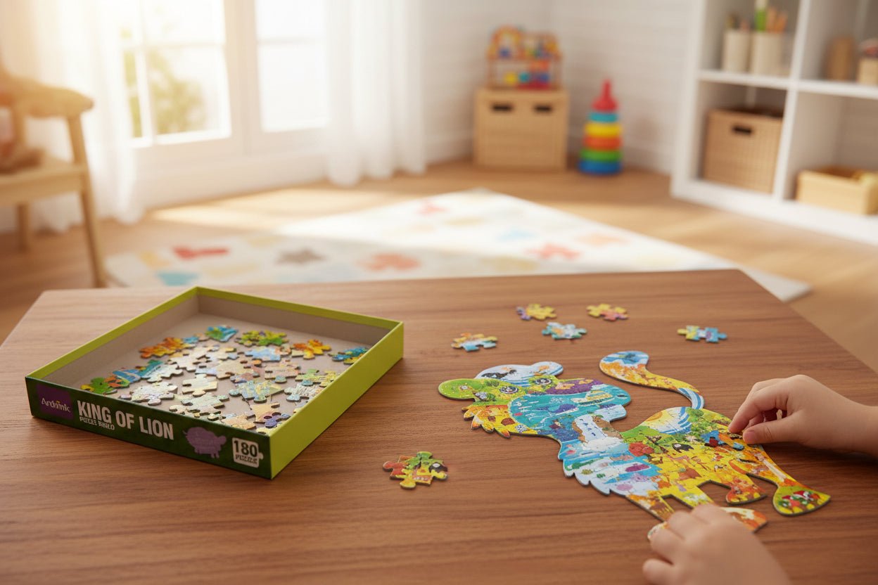 180pc Arthink King Of Lion Puzzle Set
