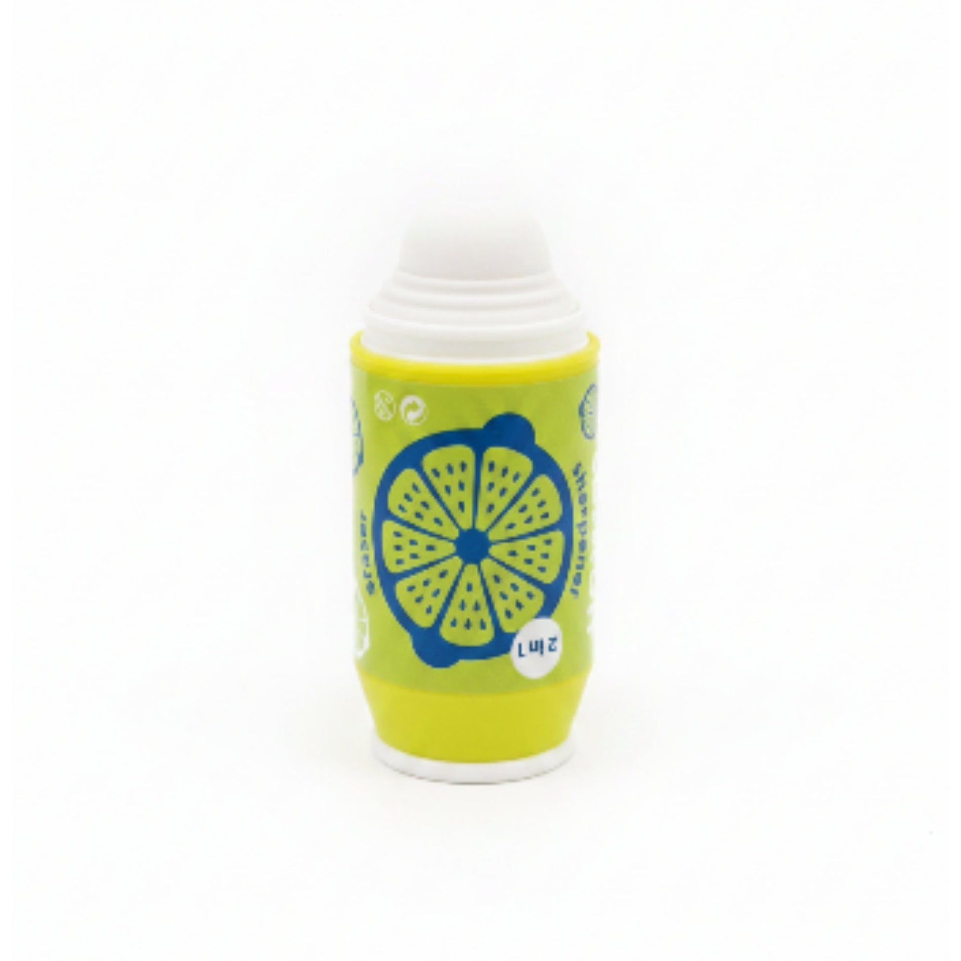 2-in-1 Can-Shaped Sharpener & Eraser - Lemon