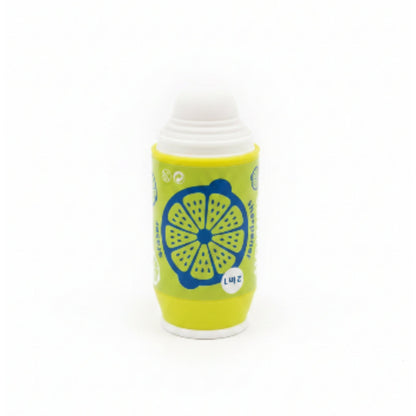 2-in-1 Can-Shaped Sharpener & Eraser - Lemon