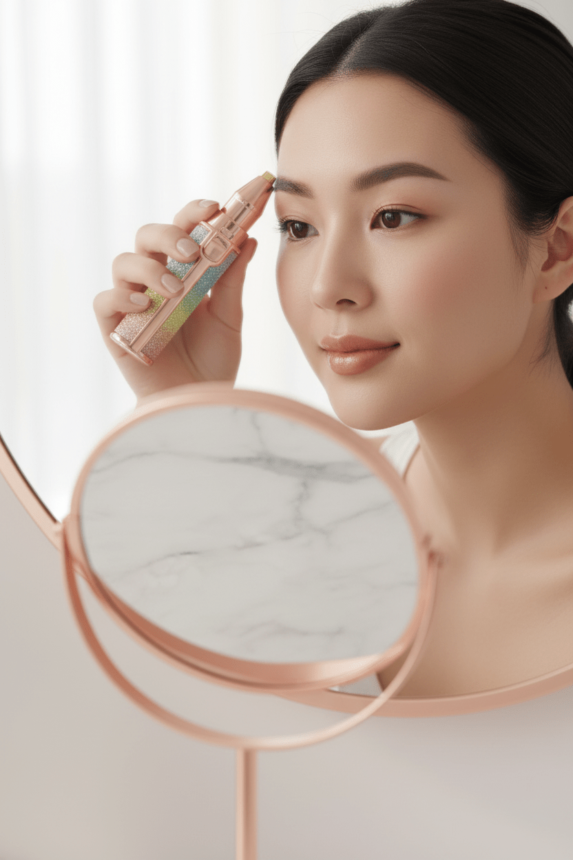 2 in 1 Eyebrow Trimmer